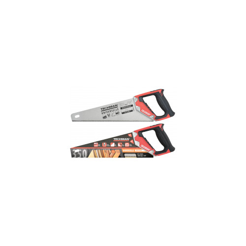 Scie egoïne renfort alu - caisse a outils Scie égoïne universelle 350 mm 8 tpi - TECHMAN