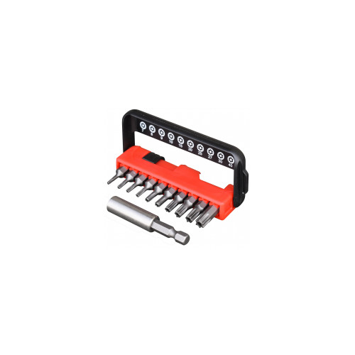 Jeu de 10 embouts s2 + porte-embouts TT7 / TT8 / TT9 / TT10 / TT15 / TT20 / TT25 / TT27 / TT30 / TT40 / Porte-embouts - TECHMAN