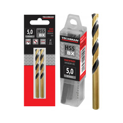 Forets hss - bx135° 10 forets 4.2 mm 75 / 43 mm de marque TECHMAN, référence: B9598600