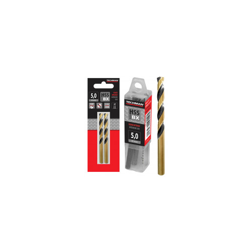 Forets hss - bx135° 10 forets 4.2 mm 75 / 43 mm - TECHMAN