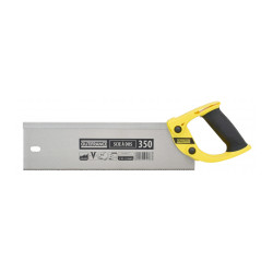 Scie a dos poignee bi-matiere Scie à dos 350 mm 12 tpiprofondeur de coupe 80 mm de marque OUTIFRANCE , référence: B9606600