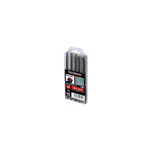 Meches beton sdsplus - plus440 1 mèche 8,0 mm 310 / 250 mm - TECHMAN