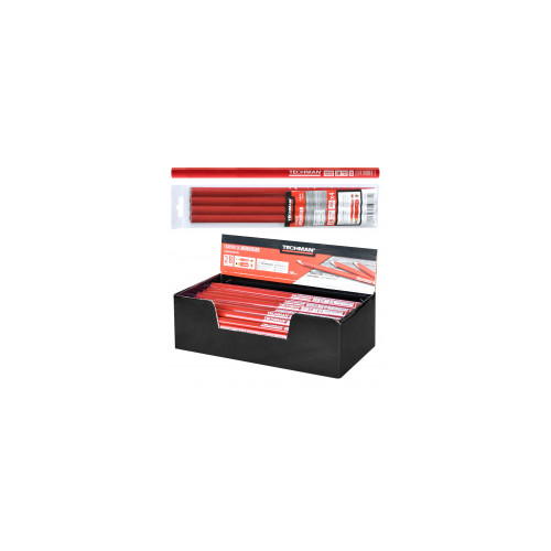 Crayons de menuisier 30 cm 4 crayons 300 mm - TECHMAN