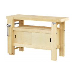 Etabli menuisier professionnel 1,20 m a caisson 1,20 m 0,50 m 0,85 m 65 kg de marque OUTIFRANCE , référence: B9611800