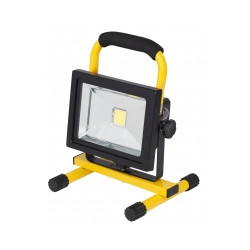 Projecteur a led rechargeable sur cadre Projecteur à LED COB 50W - 4000 Lumens Batterie Li-ion 14,8 V - 6600 mAh de marque OUTIFRANCE , référence: B9613300