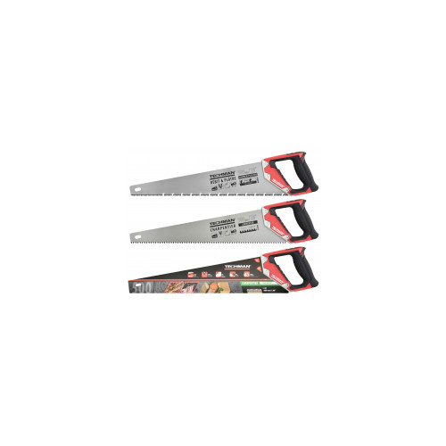 Scies egoïnes renfort alu - construction Scie égoïne débit / plâtre 500 mm 7 tpi + encoches - TECHMAN