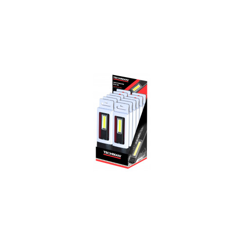Lampe rechargeable ultra slim Lampe d'inspection ultra slim - 220 Lumens Batterie Li-ion 3,7V / 450 mAh - TECHMAN