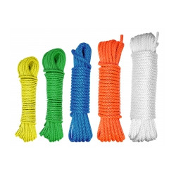Cordage polypropylene Blanc 8 mm 25 m 750 g de marque OUTIFRANCE , référence: B9614900