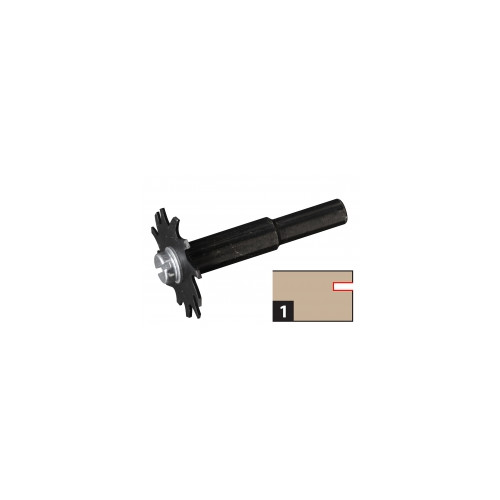 Fraises a bois pour perceuse Lot de 10 fraises HCS - OUTIFRANCE 