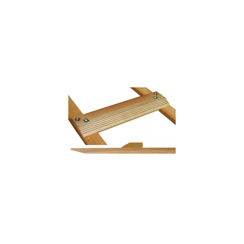 Echelle de couvreur renforcee 5,28 m 33 cm 16 échelons 11 kg - OUTIFRANCE 
