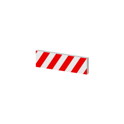 Mousse de protection / signalisation Mousse protection / signalisation 500 x 100 x 15 mm Rouge / blanc - OUTIFRANCE 