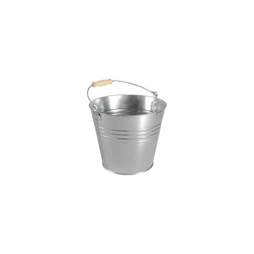Seau acier galvanise leger 10 L 255 mm - OUTIFRANCE 