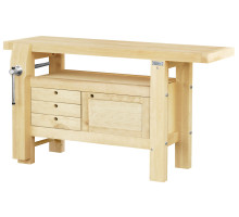 Etabli menuisier professionnel 1,50 m a caisson 1,50 m 0,50 m 0,85 m 81 kg