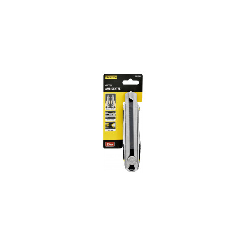 Cutter aluminium ambidextre Cutter 25 mm à molette - OUTIFRANCE 