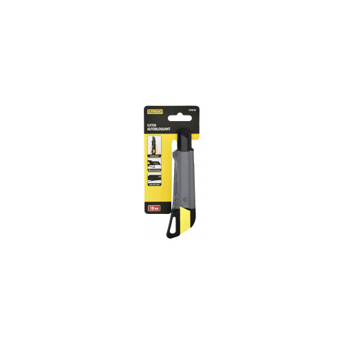 Cutter soft-grip Cutter 18 mm autobloquant - OUTIFRANCE 