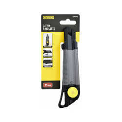 Cutter soft-grip Cutter 18 mm autobloquant - OUTIFRANCE 