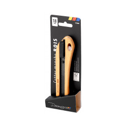 Cutter manche bois Cutter 18 mm autobloquant - OUTIFRANCE 