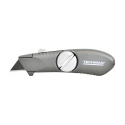 Couteau aluminium Couteau aluminium + 4 lames de marque TECHMAN, référence: B9622300