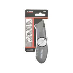 Couteau aluminium Couteau aluminium + 4 lames - TECHMAN
