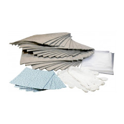 Kit absorbant tous liquides 10l Kit absorbant tous liquides 10 L de marque OUTIFRANCE , référence: B9624100