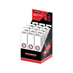 Lampe rechargeable mini slim Mini lampe d'inspection ultra slim - 400 Lumens Batterie Li-ion 3,7V / 400 mAh. - TECHMAN