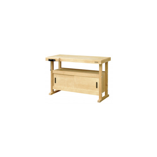 Etabli bois 1,20 m a caisson 1,20 m 0,56 m 0,82 m 31 kg - OUTIFRANCE 