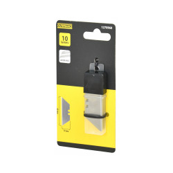 Lames de couteau Etui de 10 lames  60 mm 19 mm 0,65 mm - OUTIFRANCE 