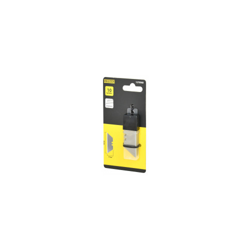 Lames de couteau Etui de 10 lames  60 mm 19 mm 0,65 mm - OUTIFRANCE 