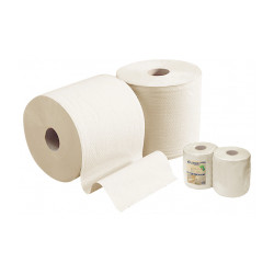 Ouate industrielle eco natural Pack de 2 rouleaux havane 20x25 cm de marque OUTIFRANCE , référence: B9627400