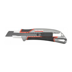 Cutter alu-grip Cutter 18 mm autobloquant de marque TECHMAN, référence: B9627900