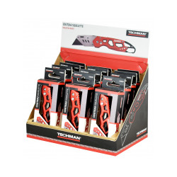 Couteau aluminium pliant Couteau aluminium pliant - TECHMAN
