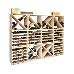 Casiers de rangement a bouteilles Elément à clayettes 600 x 600 x 400 mm 25 kg de marque OUTIFRANCE , référence: B9629700