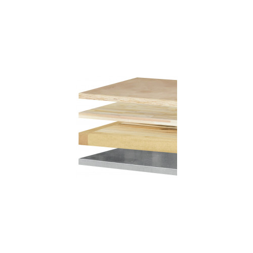 Plateaux d'etablis Bois lamellé collé 2000 x 700 x 30 mm 33 kg - OUTIFRANCE 