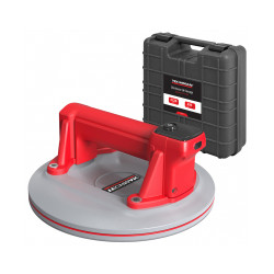 Ventouse de levage à pompe électrique Ø220 mm - capacité 220 kg - batterie Li-ion - TECHMAN