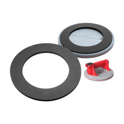 Patin special surfaces irregulieres Patin spécial surfaces irrégulières pour ventouse Techman Ø220 mm de marque TECHMAN, référence: B9631200