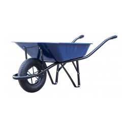 Brouette Brouette 100L avec roue à bandage plein increvable 11 kg - OUTIFRANCE 