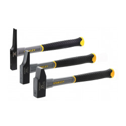 Marteaux manche fibre de verre Electricien 18 mm 200 g - STANLEY