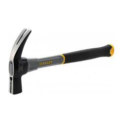 Marteau de coffreur fibre de verre Manche en fibre de verre 750 g de marque STANLEY, référence: B9634900