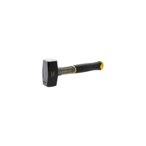 Massettes manche fibre de verre Bi-matière Angles abattus 45 mm 1500 g - STANLEY