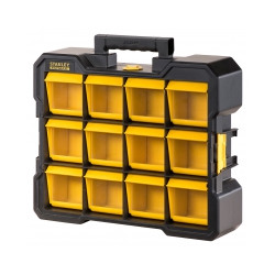 Organiseur flip bin fatmax Organiseurs à 12 casiers basculants 450 x 356 x 108 mm - STANLEY