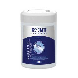 Lingettes desinfectantes 2210 Etui de 40 lingettes 110 x 95 mm de marque Ront, référence: B9638700