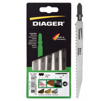Diager 5 Lames Scie Sauteuse pour Panneaux Mélaminés