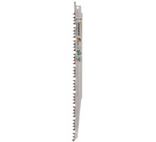 Lames de scie sabre hcs pour bois verts L202WL2405 5 lames 240 / 220 mm Variable 4 / 5 tpi 6 35 / 5 mm Bois verts