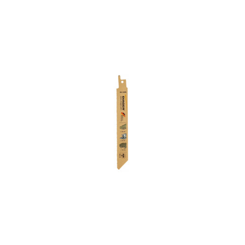 Lames de scie sabre bi-metal pour bois cloutes L204SL2255 5 lames 225 / 205 mm Variable 10 / 14 tpi (2,5 / 1,8 mm) Bois cloutés - Diager
