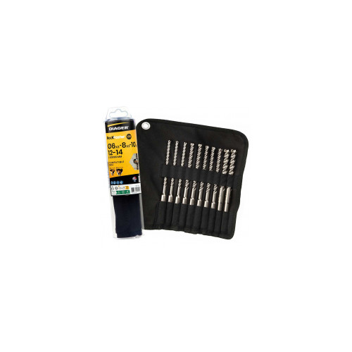 Meches beton arme sdsplus rockfaster 118D05L110 1 mèche 5,0 mm 110 / 50 mm - Diager
