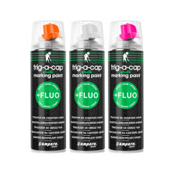 Traceur craie fluo ephemere Orange 650 / 500 ml de marque AMPERE, référence: B9644800