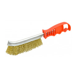 Brosse convexe Fils souples ondulés en acier 30 mm de marque AXIAN, référence: B9652300