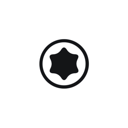 Cles torx  sur poignee bi-matiere T9 - T10 - T15 - T20 - T25 - T27 - T30 - T40 - AXIAN