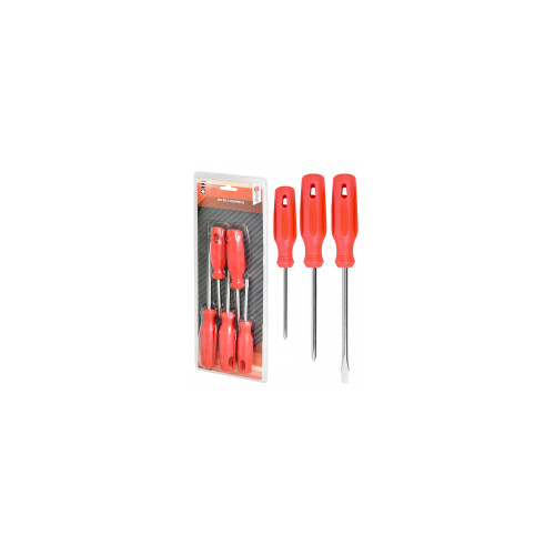 Jeu de 5 tournevis Plats 5x75 / 6x100 / 6x125 / Ph1x75 / Ph2x100 mm - AXIAN