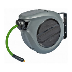 Tuyau pvc a enrouleur automatique Enrouleur automatique 9 m + 1 m de marque OUTIFRANCE , référence: B9658100